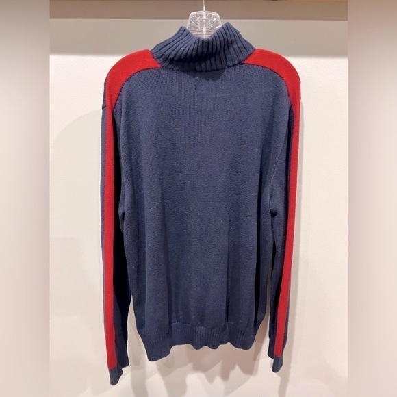 Men’s Polo Ralph Lauren XL 1/4 Zip Sweater 100% Cotton - Picture 2 of 4